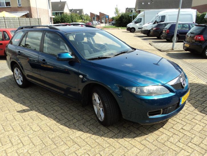 Mazda 6 2.0 Citd Sportbreak 89KW 2006 Blauw