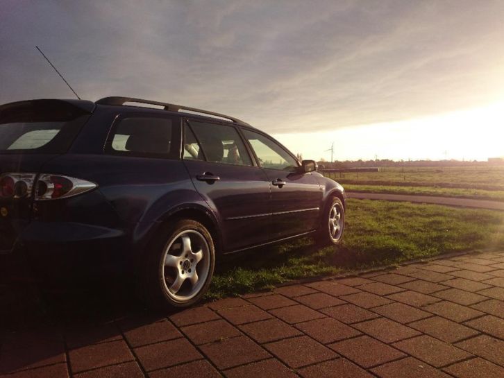 Mazda 6 2.0 Sportbreak Touring 2005 Blauw