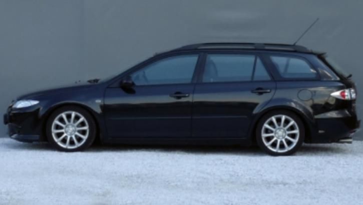 Mazda 6 2.3 SVT Sportbreak Active 2004 Zwart Zeer Mooi