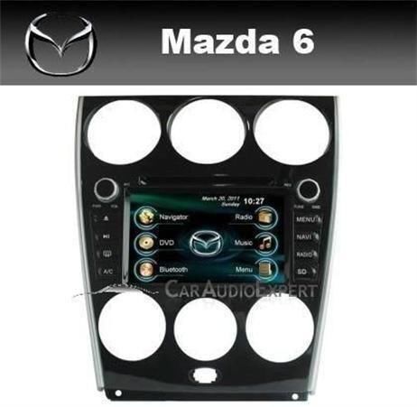 Mazda 6 autoradio navigatie multimedia usb DVD bluetooth MP3