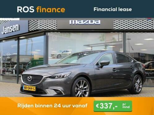 Mazda 6 Sedan 2.0 SkyActiv-G 165 Skylease GT Automaat, Leder