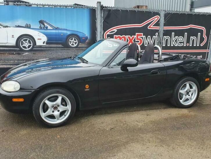 Mazda cabrio MX5 MX-5 NB 1.6  2000 Zwart