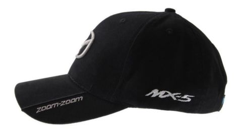 Mazda Cap Zwart Met MX-5 Logo Mazda MX-5