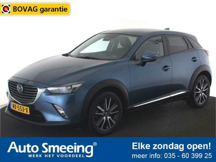 Mazda CX-3 2.0 SkyActiv-G 120 GT-M  Automaat  Leder  LED