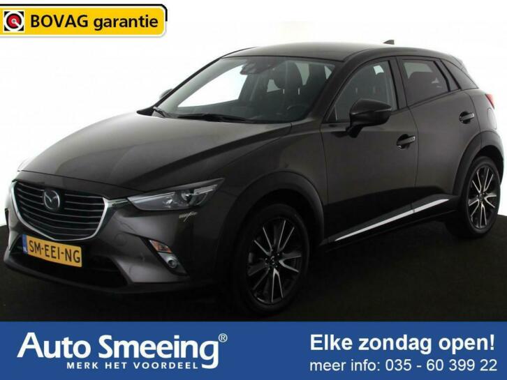 Mazda CX-3 2.0 SkyActiv-G 120 GT-M Automaat  Leder  Trekh.