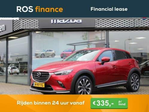 Mazda CX-3 2.0 SkyActiv-G 120 SkyLease GT Automaat, Half Led