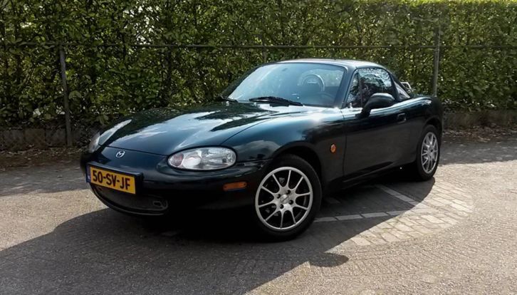 Mazda MX-5 1.6 Emerald Green  Top Conditie  Hardtop