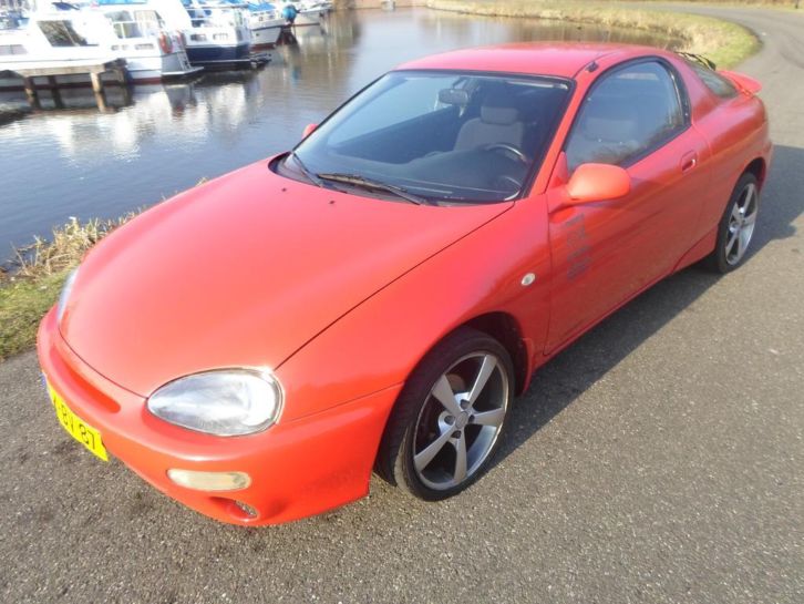 Mazda MX3 1.8 I 24V BJ1998 Rood Coupe Apk 18-12-2015