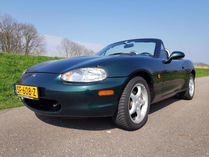 Mazda MX5 1.6 I NB 2000, onderhoudsboekjes, nieuwe APK
