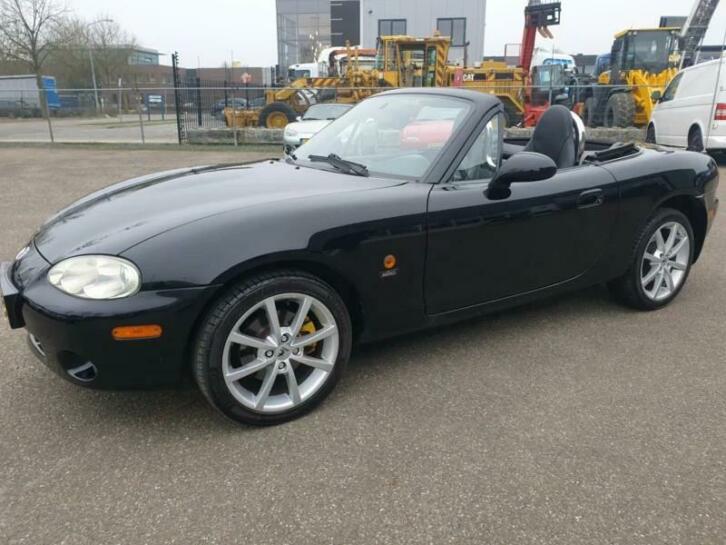 Mazda MX5 MX-5 Cabrio NBFL 2002 1.8 SVT 6-bak  Zwart