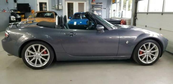 Mazda MX5 MX-5 Cabrio NC 2006 2.0 Galaxy Grey 6-Bak en Cruis