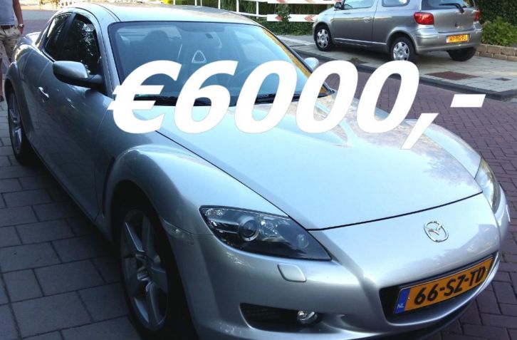 Mazda RX8 1.3 I HP 177KW Renesis 2006 Zilver