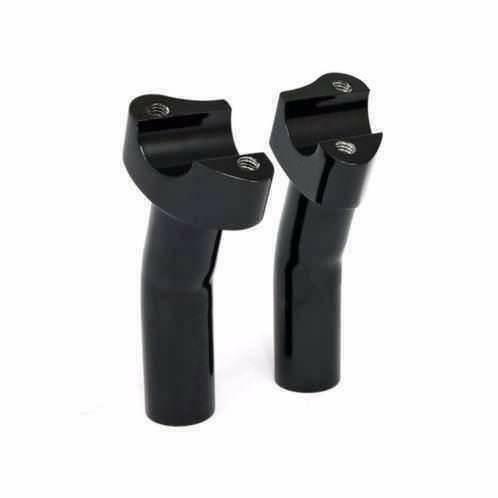 Mcs 4-12 pullback risers zwart harley davidson