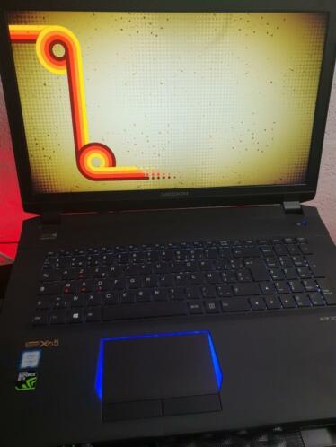 Medion erazer x7841 azerty gaming laptop (met doos)