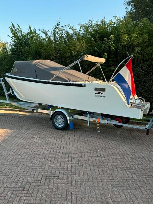 Meersloep 600 Suzuki 15pk luxe opties nieuwstaat