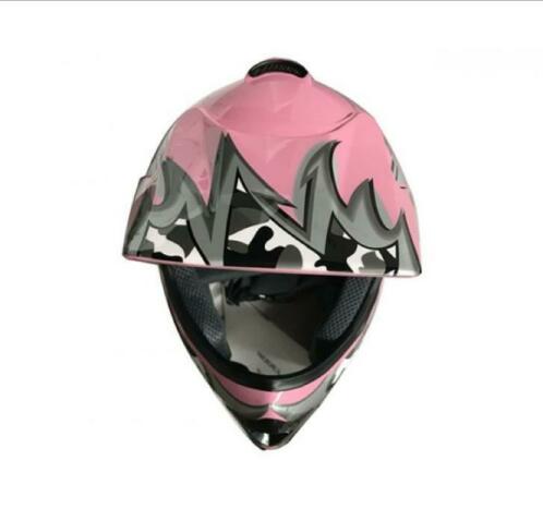 Meisjes cross helm voor motor of quad 5-7 jaar