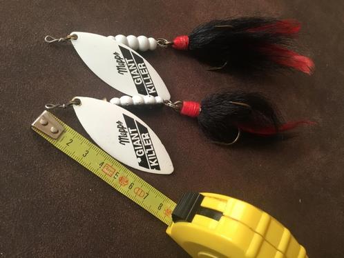 Mepps Giant killer (witte bucktail) 2x