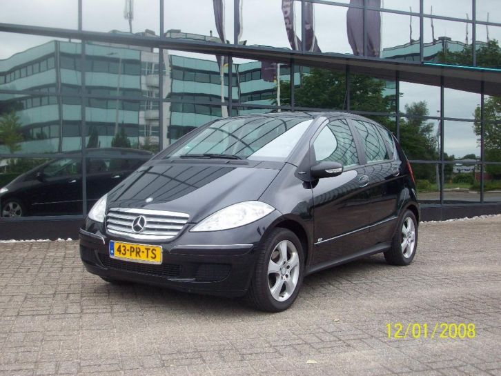 Mercedes A-Klasse 1.5 A150 5DRS 2004 Zwart