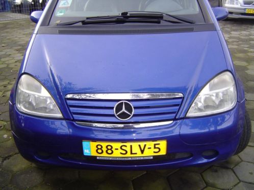 Mercedes a160 in onderdelen te koop blauwmet 