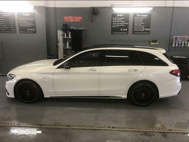 Mercedes-AMG C-Klasse 4.0 C63S AMG Estate AUT 08-2018 Wit