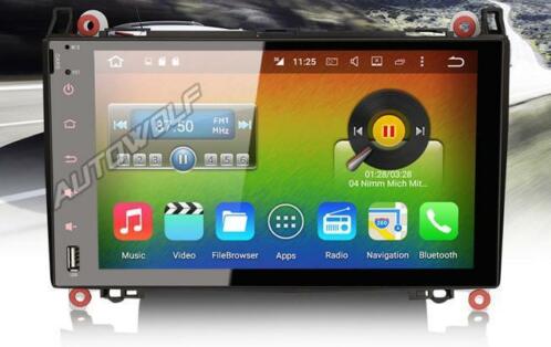 Mercedes Android autoradio navigatie gps radio vito sprinter