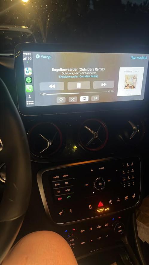 Mercedes Android radio 12,3 inch scherm