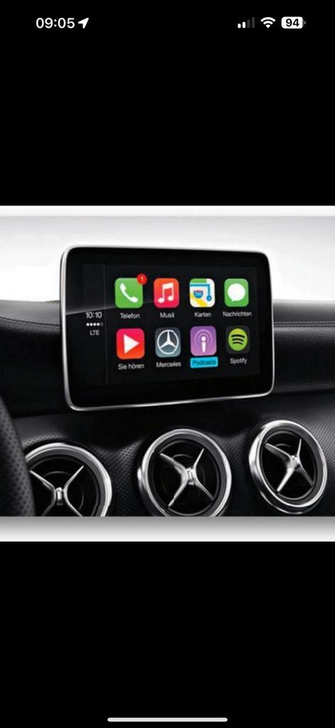 Mercedes Apple CarPlay Android auto activeren