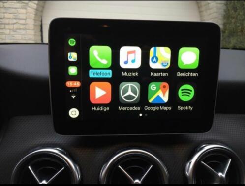 Mercedes Apple carplay  android auto activeren
