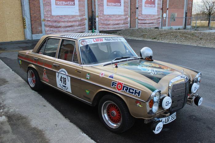 Mercedes Benz 280 SE 3.5 racing and rally car - 1971