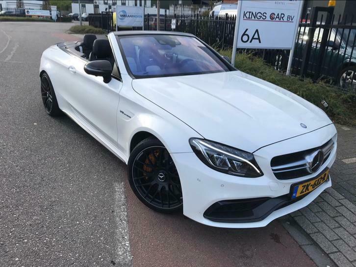 Mercedes-Benz C 63 AMG S Cabriolet 510 PK KeramiekHUD 360