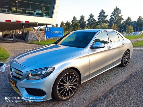 Mercedes-Benz C-Klasse C180 AMG 1.6 115KW Aut7 2014 Grijs