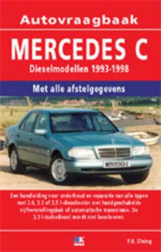 Mercedes Benz C Klasse W202 1993-1998 Vraagbaak handboek
