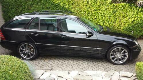 Mercedes Benz C200 Compressor Combi Aut 2004 Zwart