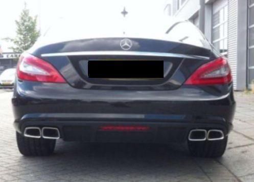 Mercedes Benz CLS63 RVS Sportuitlaat Op Maat In Rotterdam