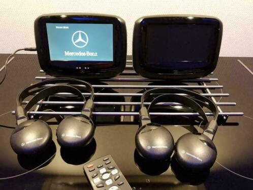 Mercedes-Benz entertainment-set  beeldschermen met DVD