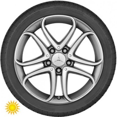 Mercedes Benz Velgen set 17034 met 22545R17 91V Dunlop - SP 3