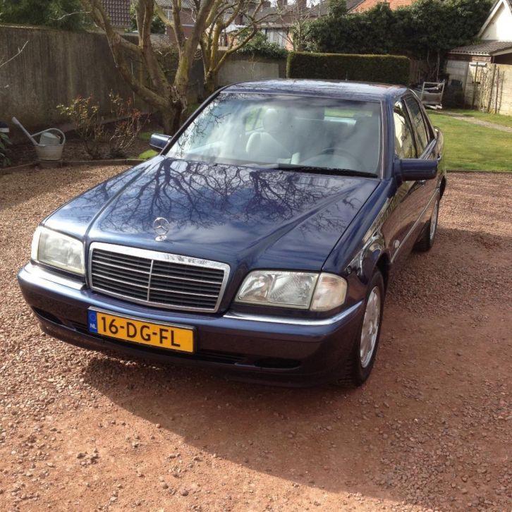 Mercedes C-Klasse 1.8 C180 Sedan Elegance Airco 1999 Blauw