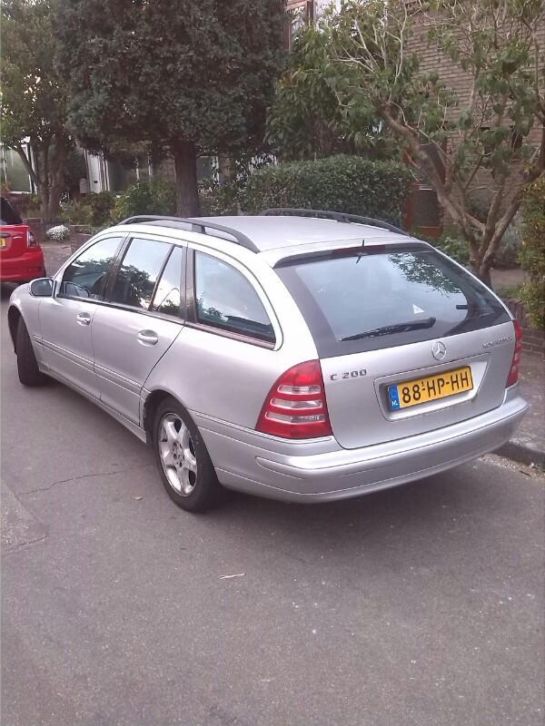 Mercedes C-Klasse 2.0 C200 Kompr Combi AUT 2001 Grijs
