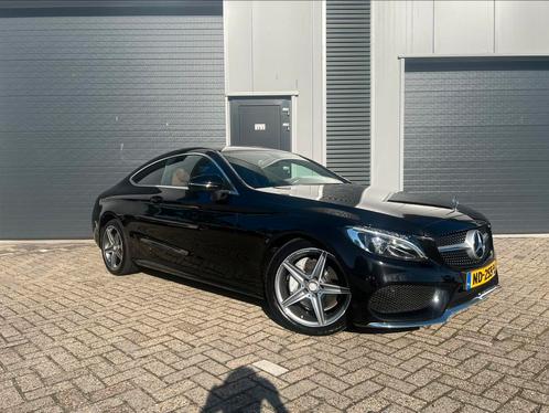 Mercedes C-Klasse 2.1 C220 D Coupe AUT 2016 Zwart