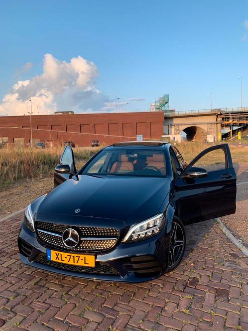 Mercedes C-Klasse C180 156pk 9G-TRONIC 2019 Blauw