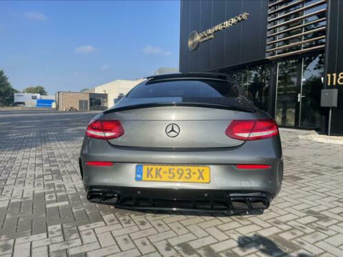 Mercedes C-Klasse C180 Coupe 7G-TR 2016 Grijs Amg pakket