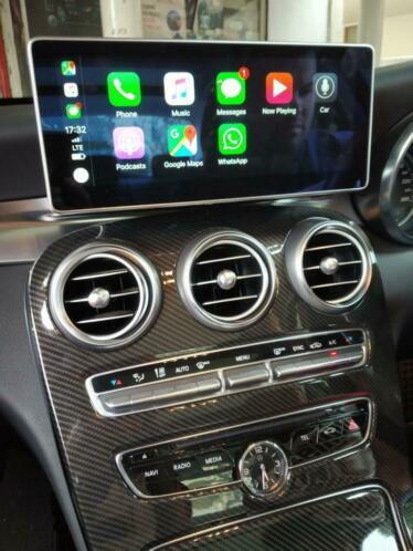 Mercedes C of GLC Klasse Apple Carplay of Android Auto