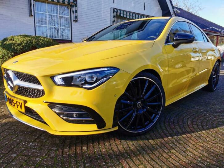 Mercedes CLA Coup AMG 180 136pk 7G-DCT 2020 Geel