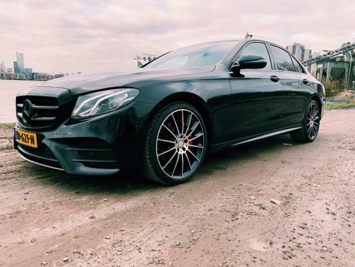 Mercedes E-Klasse 2.0 E220 D AMG Sedan AUT 2016  All Black