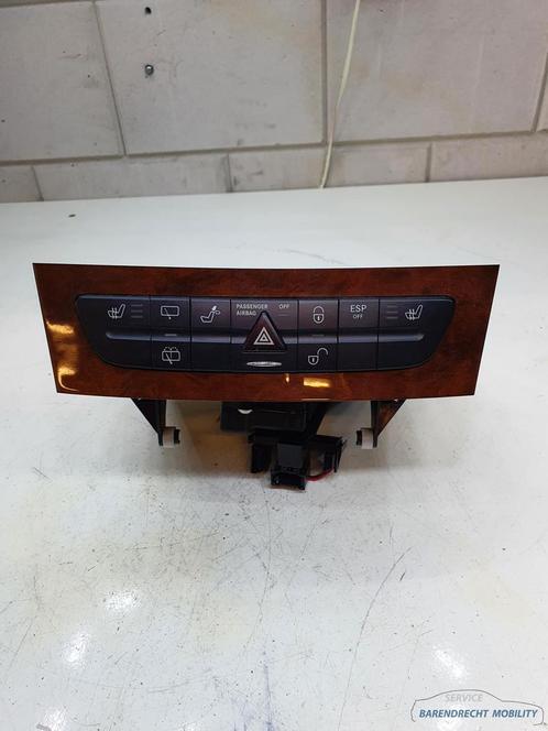 Mercedes E Klasse S211 CD wisselaar bedieningspaneel hout in