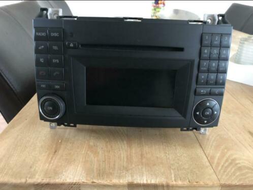 Mercedes inbouw radio met Bluetooth 