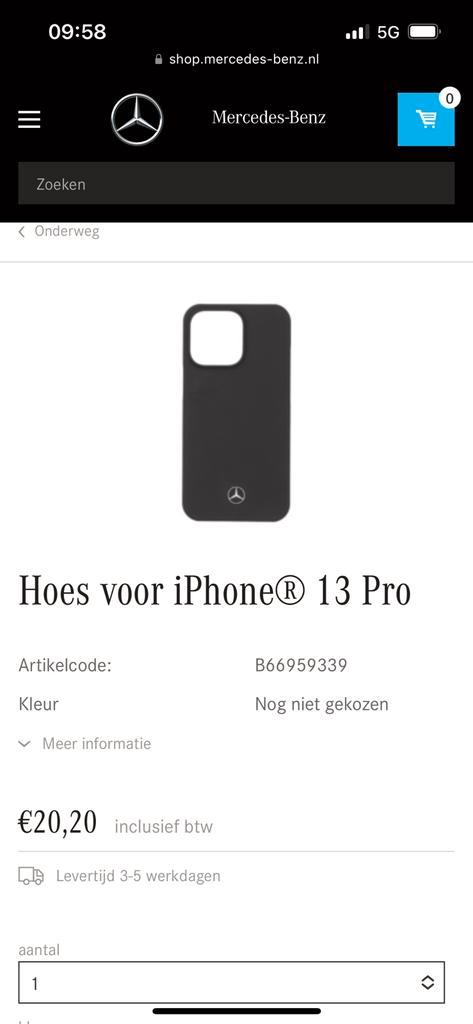 Mercedes iphone 13 pro case