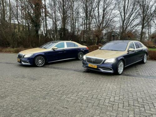 MERCEDES MAYBACH S500 EN S350 ZIJN OMGEBOUWDE DUBBELGANGER