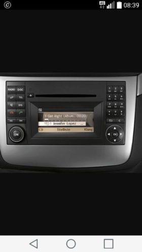 Mercedes radio cd speler audio 20.