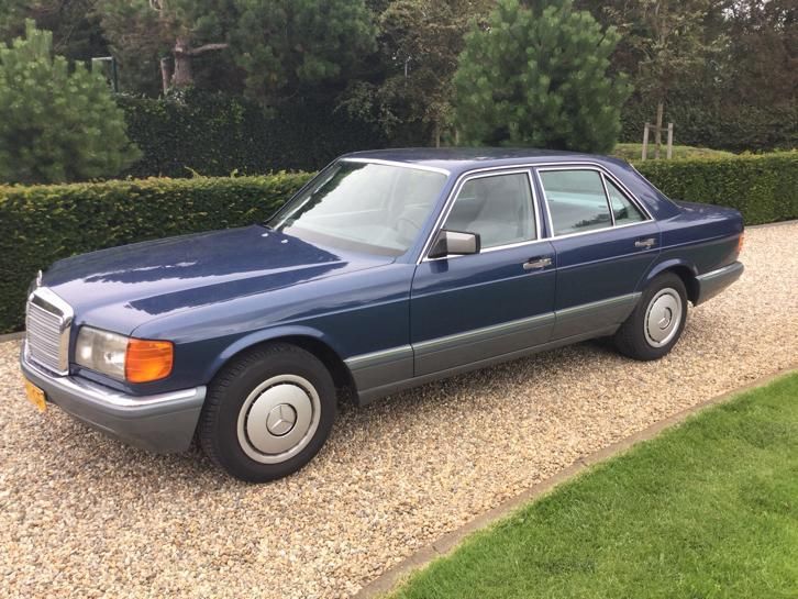 Mercedes S-Klasse 3.0 300 SE AUT U9 1988 Blauw